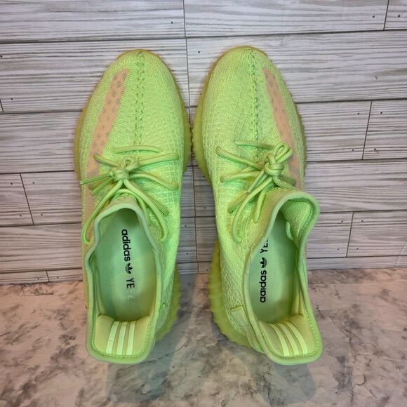 Adidas Yeezy Boost 350 V2 Glow Non-Reflective Men's 10.5 EG5293 - Picture 4 of 10